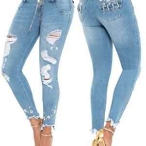Blue Push up jeans